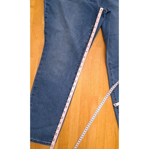 Old Navy Pop Icon Skinny Women's Size 16 Short Medium Wash Blue Denim Jeans - Picture 6 of 9